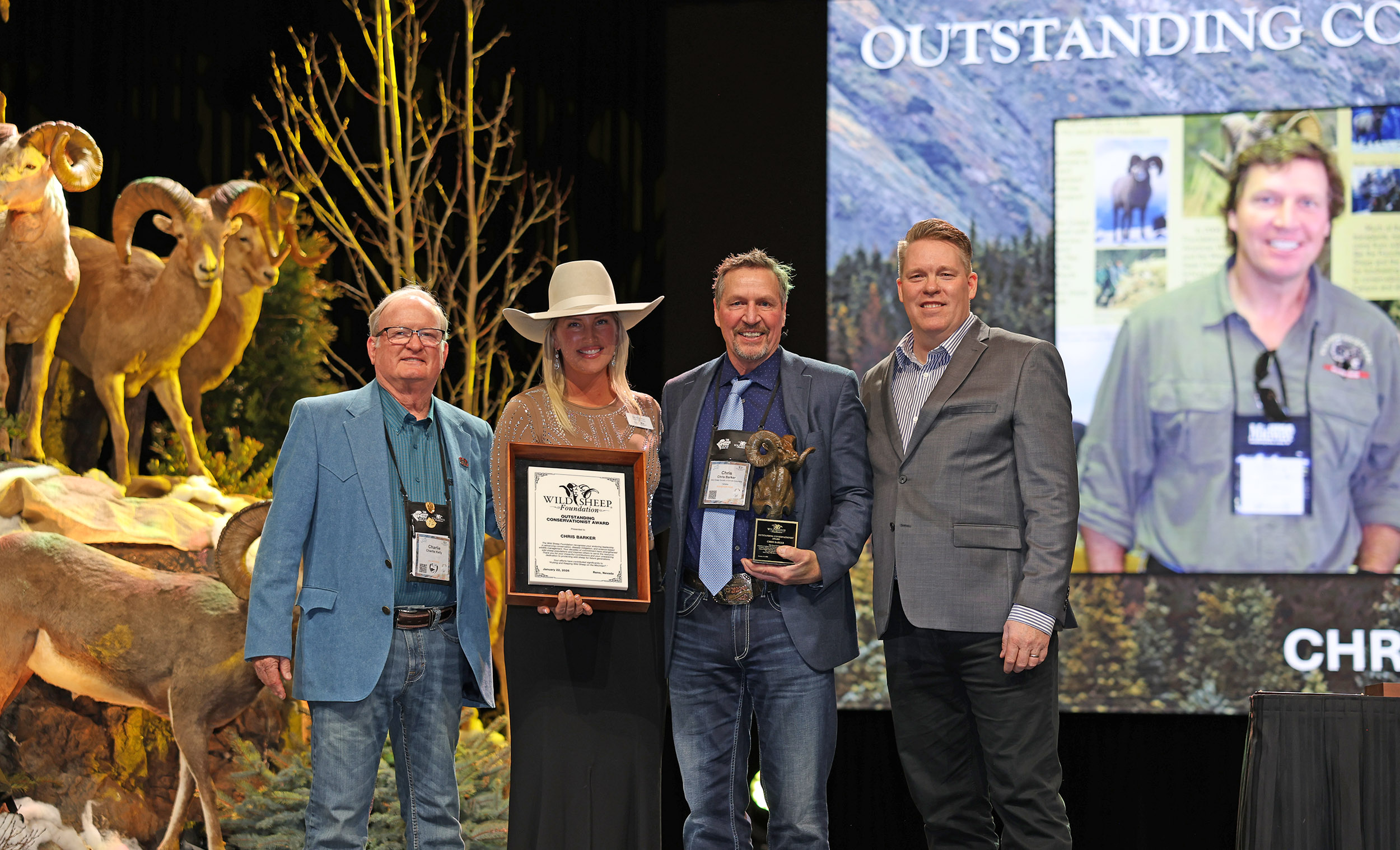 Charlie Kelly, Chris Barker and Kyle Stelter - 2026 Outstanding Conservationist Award